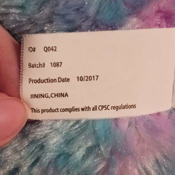 Kellytoy Multi Color Soft Cat Plush - Picture 6 of 6